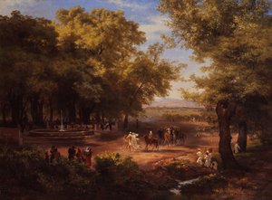 The Mexico City Alameda by José Marí Velasco